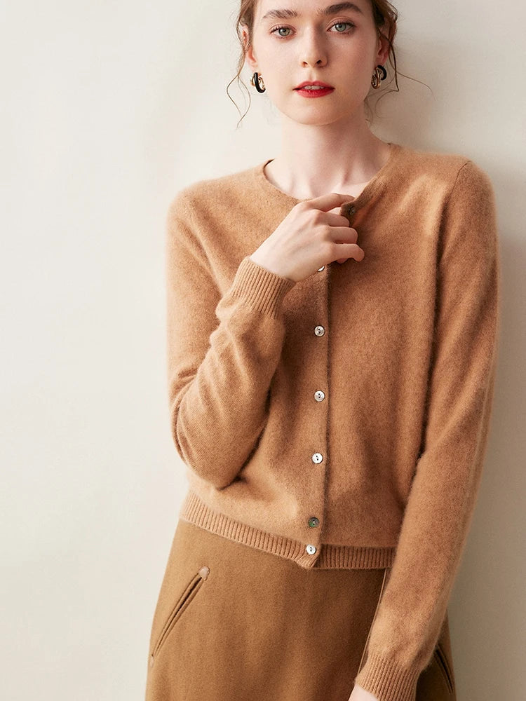 Ashford – Cardigan in Puro Cashmere