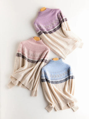 Maglione Northshore Jacquard Nordico