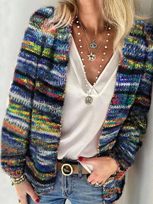 Vallini™ | Cardigan Arcobaleno