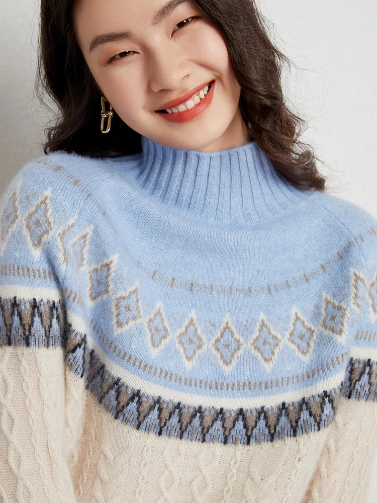 Maglione Northshore Jacquard Nordico