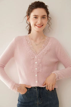 Aurora Cardigan in Pizzo