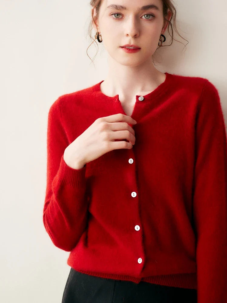 Ashford – Cardigan in Puro Cashmere