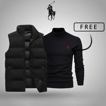 Stile e Comfort Premium – Ottieni il tuo gilet + maglione GRATIS oggi stesso