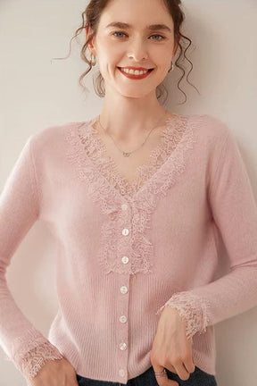 Aurora Cardigan in Pizzo