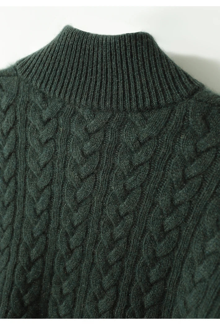 Ardenno – Maglione in Cashmere con Bottoni.