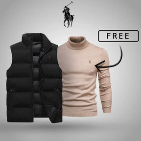 Stile e Comfort Premium – Ottieni il tuo gilet + maglione GRATIS oggi stesso
