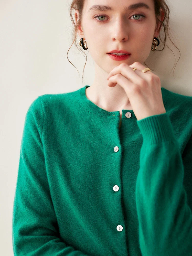 Ashford – Cardigan in Puro Cashmere