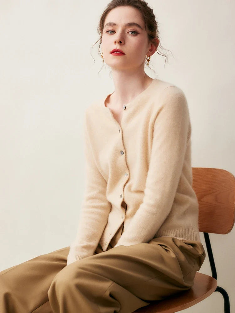 Ashford – Cardigan in Puro Cashmere