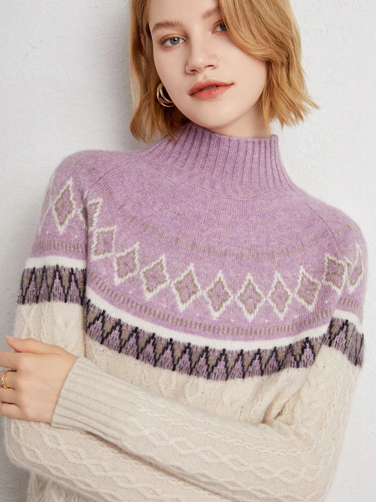 Maglione Northshore Jacquard Nordico