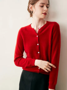 Ashford – Cardigan in Puro Cashmere