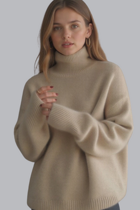 Linea Cashmere - Maglione a collo alto
