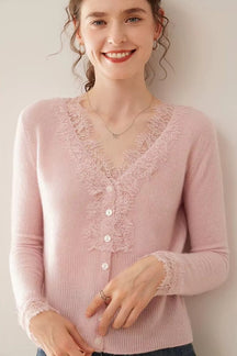 Aurora Cardigan in Pizzo