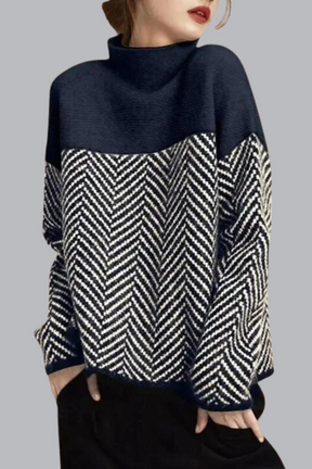 Alice -Maglione dolcevita in cotone