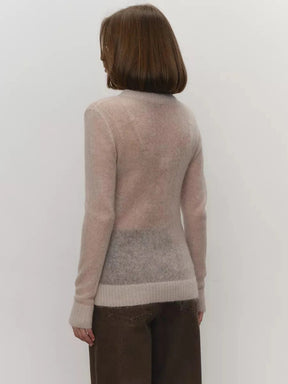 Fenra Maglia Girocollo in Mohair