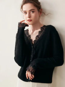 Aurora Cardigan in Pizzo