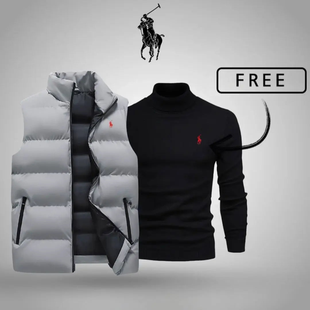 Stile e Comfort Premium – Ottieni il tuo gilet + maglione GRATIS oggi stesso