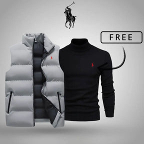 Stile e Comfort Premium – Ottieni il tuo gilet + maglione GRATIS oggi stesso