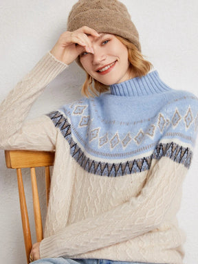 Maglione Northshore Jacquard Nordico