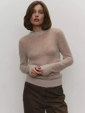 Fenra Maglia Girocollo in Mohair